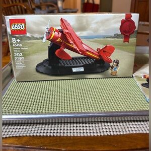 LEGO #40450 Amelia Earhart Tribute Set Complete Used Rare Promotion Box Manual